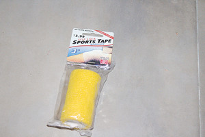 Vintage Health Care Self-Stick Yellow Sports Tape Bandage