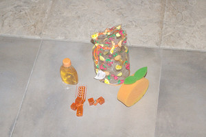 6-Pc. Glitter Shower Gel/Hair/Bath Sponge Set
