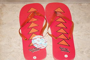 Vintage Sugar Daddy Size 11-12 Men's Flip Flops