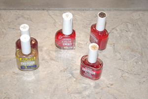 5-Pc Cutex & Assorted Nail Strengthener/Colors/Topcoat