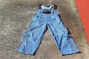 Vintage Rachel's Kids Bib Denim Overalls