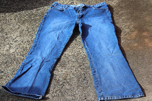 Vintage Zana Di Flare 100% Cotton Denim Jeans