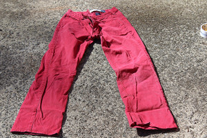 Vintage Gap Boot Cut Stretch Red Denim Jeans