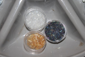 3 Circle 3-Pc Mini Glass Beads