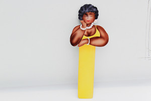 Retro Painted Metal Sheet Bookmark by Diva