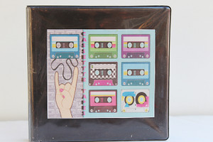 12 Cassette Tapes Storage Case