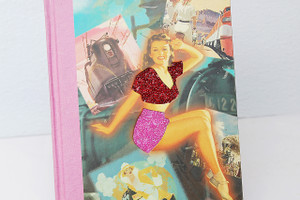 Vintage 1930s Genuine Beaded Bikini Model Journal