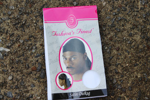 Toshica's Finest Satin Durag- White