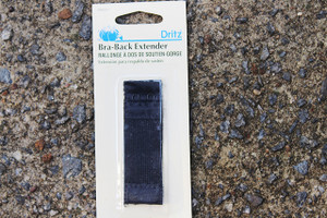 Classic Vintage 1996 Dritz Bra-Back Extender #56620-1 Black