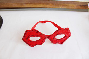 Red Harlequin Sequence Eyewear