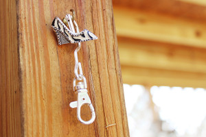Wedge Heel Key Chain