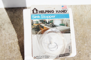 Helping Hand Sink Stopper