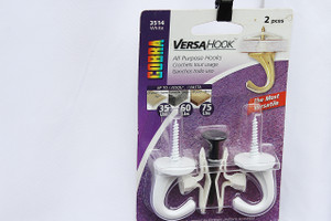 Versa Hook 2-Piece Cobra Hooks
