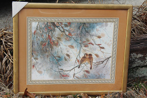 Cecilia Lin Vintage 1980s For Your Eyes Only Framed Print