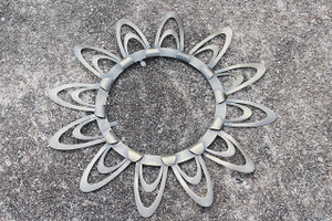 Pewter Color Pliable Wall Hanging/Frame