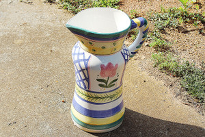 Vintage Large Floor Model Ceramic Decorator Jug/Vase