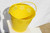 Little Yellow Metal Bucket