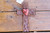 Red Heart Hanging Metal Cross