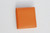 Elegant Leather Like Note Case & Paper- Orange