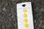 Vintage 1990s Streamline 3/8" Flat Bright Yellow Buttons