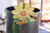 Sunflower & Bumble Bee Planter Pot/Ledge Clip-On Decoration (Pot NOT Included)