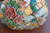 Garden Rock Dragon Fly & Rose Flower