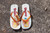 Vintage Ring Pop Diamond Face Flip Flops Size 7-8