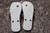 Vintage Bazooka Patch Eye Flip Flops Size 7-8