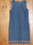 Vintage A.M.I. 100% Cotton Chambray Denim Dress