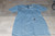 Vintage 100% Cotton Chambray Custom Denim Dress