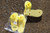 Vintage Yellow Sunflower Girl's Size 8 Flip Flops