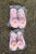 Vintage Pink Sunflower Girl's Size 8 Flip Flops