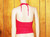 Vintage Energie Red Back-Out Top