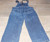 Vintage BOSS By I. G. Design 100 Cotton Denim Overalls