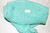 Hollister Glitter Ball Teal Knit Hat