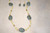 Beautiful Vintage Faux Rock & Beads Necklace & Earring Set