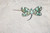 Vintage Faux Green Gemstones Dragonfly Pin Brooch