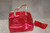 Vintage Clinique 2-Pc. Red Shine Handbag (Storage Condition Photo)