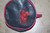 Vintage Estee Lauder Round Red & Black Bag