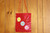 Vintage Triple Daisy Red Transparent Tote Bag