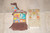 Trendy.com 8-Pc Makeup & Brown Fringe Carrying Bag
