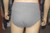 Hanes Men's 100% Cotton Jersey Brief Underwear Gray