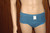 Hanes Men's 100% Cotton Jersey Brief Underwear Blue