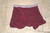 Vintage Hanes 100% Cotton Jersey/Stretchy Men's Boxer Underwear Maroon