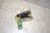 Vintage Oriental Sage Floral Silk Clasp Purse W/Pink Jewel Stones & Faux Pearls