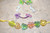 9-Pc. Iridescent Smiley Face Doggie Bone & Clip Claw Hair Set