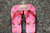 Vintage Popsicle Pink Sole Size 7-8 Flip Flop