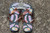 Vintage Cyclone Popsicle Black Sole Size 7-8 Flip Flop