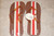 Vintage Tootsie Roll Brown/Red/White Size 11-12 Men's Flip Flop