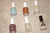 6-Pc Jordana Assorted Colors Lylac/Ocean Frost/Brown/Crystal Glitter/Ridge Filler/Oro Nail Polish